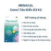 Menacal Canxi Tảo Biển Kèm D3 K2 Tăng Khả Năng Hấp Thu 60 Viên