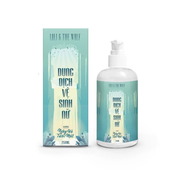 Loli The Wolf Dung Dịch Vệ Sinh Phụ Nữ Giảm Viêm Ngứa Vùng Kín Hương Ngày Hè 250ml