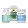 Combo Hỗ Trợ Sức Khỏe Toàn Diện Healthy Care Ginkgo, Healthy Care Dầu Cá & Nature's Way Multivitamin