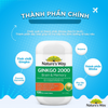 Nature's Way Viên Uống Bổ Não Ginkgo Biloba 2000mg 120 Viên