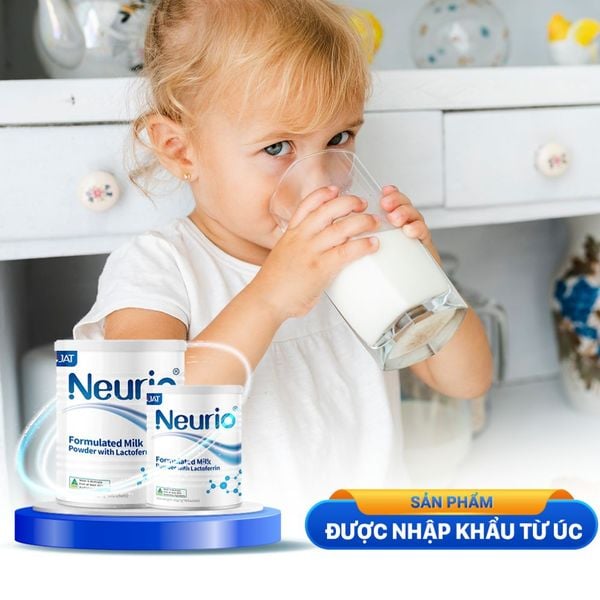 Neurio Sữa Bột Tăng Cường Khả Năng Miễn Dịch Milk Lactoferrin White 60g