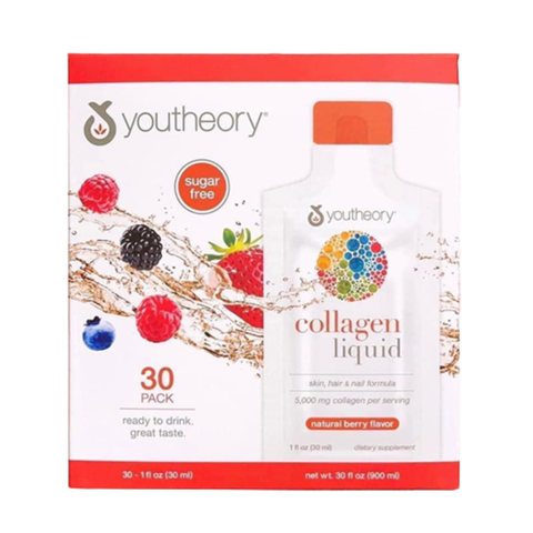 Youtheory Nước Uống Đẹp Da Collagen Liquid 30ml x 30 Gói