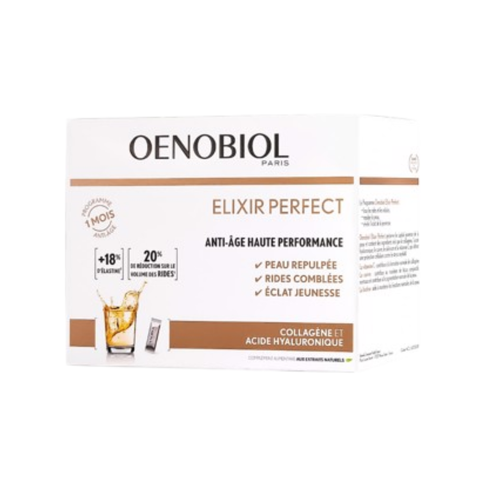 Oenobiol Bột Collagen HA Trẻ Hóa, Dưỡng Da Căng Bóng Elixir Perfect 30 Gói