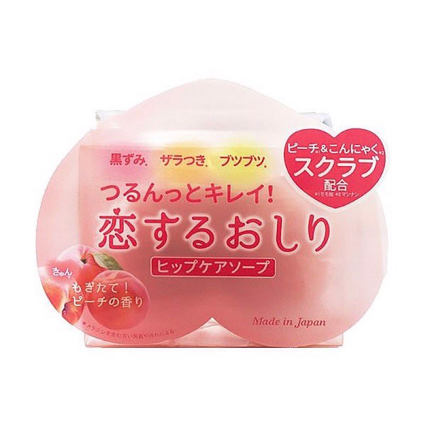 Pelican Xà Phòng Làm Giảm Mụn Và Thâm Mông Hip Care Soap Peach 80g