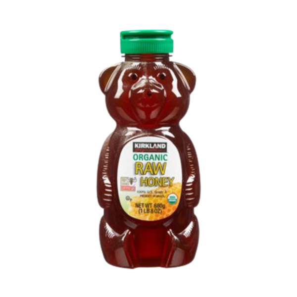 Kirkland Mật Ong Gấu Hữu Cơ Organic Raw Honey Chai 680g