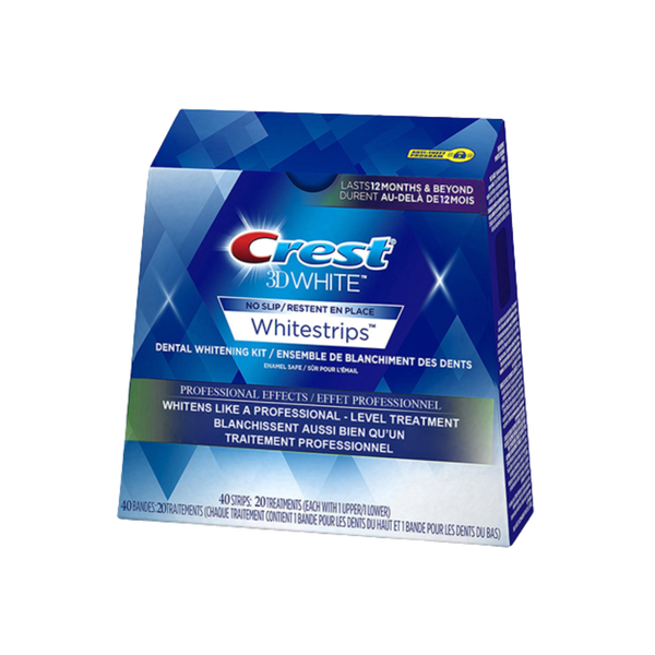 Crest Miếng Dán Trắng Răng 3D White Professional Effects 40 Miếng