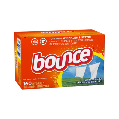 Bounce Giấy Thơm Quần Áo 160 Tờ