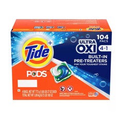 Tide Viên Giặt Pods Ultra Oxi 104 Viên Hộp 3.09kg