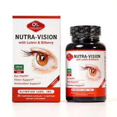 Olympian Labs Viên Uống Bổ Mắt Nutra Vision Lutein & Bilberry 30 viên