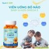 [HSD 07/11/2025] Nutri D-Day Kẹo Dẻo Dầu Cá Cho Bé Bổ Sung Omega-3 Não Bộ Thị Lực 45 Viên