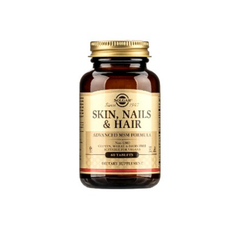 Solgar Viên Uống Skin, Nails & Hair Advanced MSM Formula Hỗ Trợ Dưỡng Tóc, Móng, Da 60 Viên