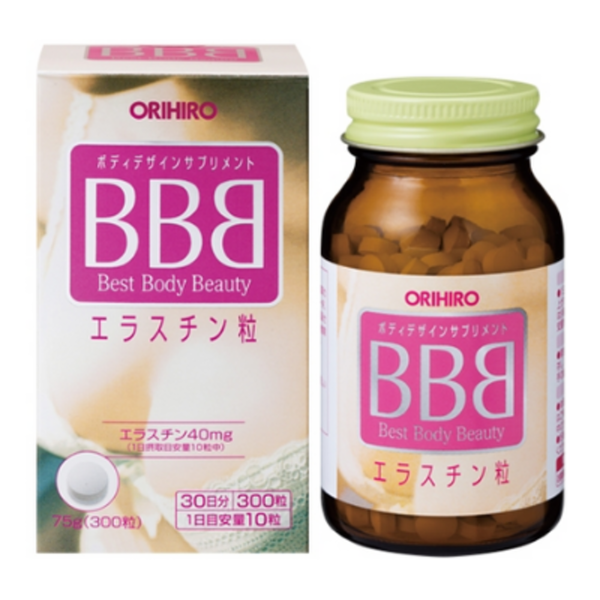 Orihiro Viên Uống Nở Ngực BBB Chính Hãng Nhật Bản 300 Viên