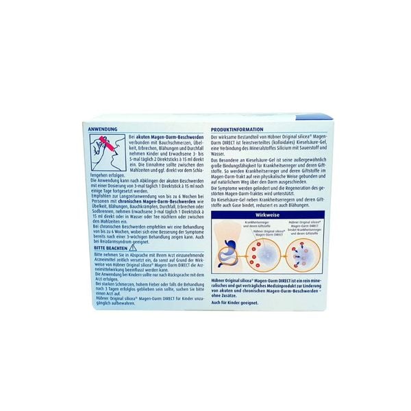 Silicea Gel Giảm Tác Dụng Phụ R.ượu B.ia, Trào Ngược Dạ Dày, Rối Loạn Tiêu Hóa Co Thắt Của Đức 30 Gói