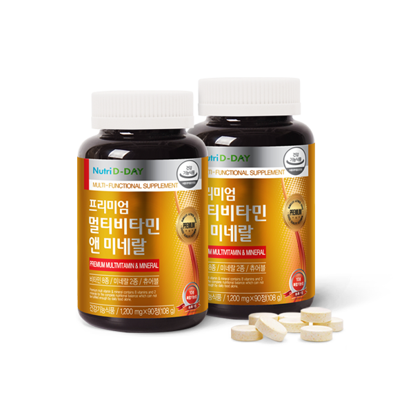 Nutri D-Day Viên Uống  Bổ Sung Vitamin và Khoáng Chất Cho Cơ Thể Multivitamin & Mineral 90 Viên