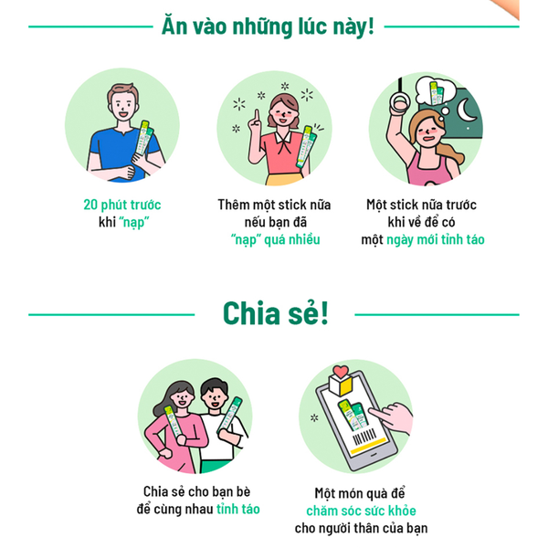 Kolmar Thạch Giải Rượu Chiết Xuất Khúng Khéng Vị Táo 10 Gói