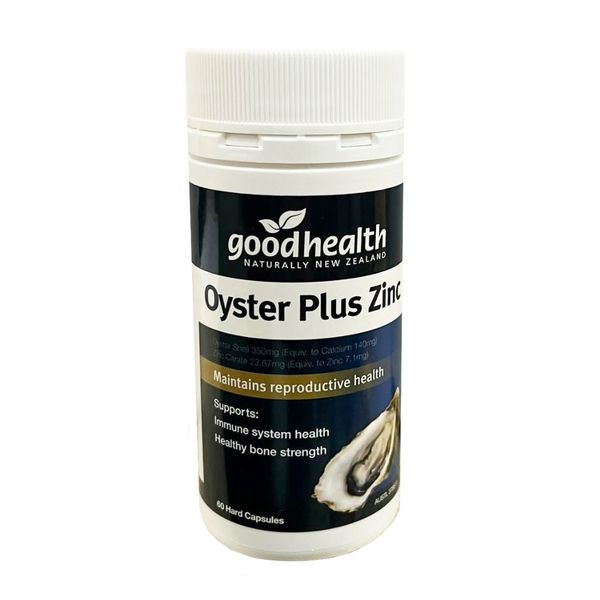 Goodhealth Tinh Chất Hàu Tăng Cường Sinh Lý, Xương Khớp Nam 50+ Oyster Plus Zinc 60 Viên