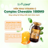 SpringLeaf Kẹo Ngậm Bổ Sung Vitamin C Complex Chewable 1000mg 200 Viên - Hạn Sử Dụng 29/08/2024