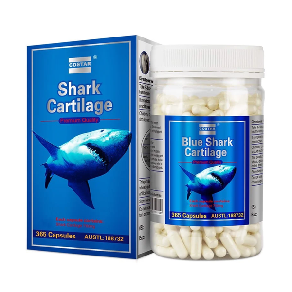 Costar Sụn Cá Mập Blue Shark Cartilage 750mg 365 Viên