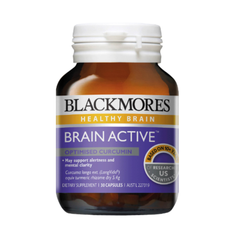 Blackmores Viên Uống Bổ Não Tăng Cường Trí Nhớ Brain Active 30 Viên