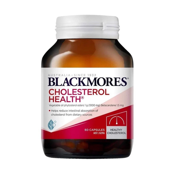 Blackmores Viên Uống Giảm Cholesterol Hỗ Trợ Tim Mạch Cholesterol Health 60 Viên