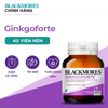 Blackmores Viên Uống Hỗ Trợ Tăng Cường Trí Nhớ Chiết Xuất Bạch Quả Ginkgo Forte 40 viên