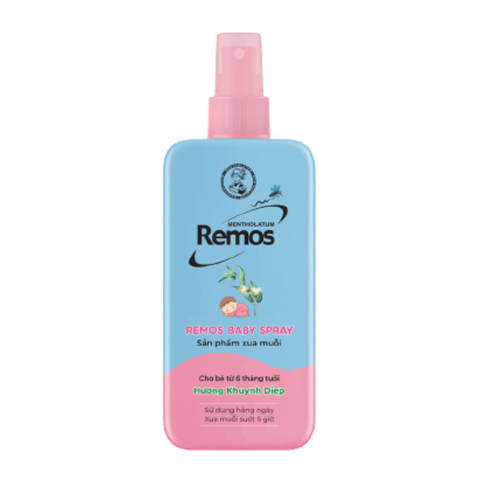 Remos Xịt Chống Muỗi Cho Bé Baby Spray 70ml