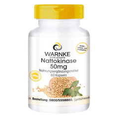 Warnke Viên Uống Phòng Ngừa Đột Quỵ Nattokinase 50mg 60 Viên