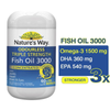 Nature's Way Viên Dầu Cá Liều Cao Fish Oil Triple Strength 60+10 60 Viên