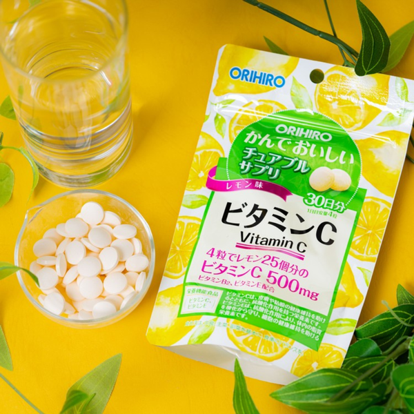 Orihiro Viên Uống Vitamin C Dạng Túi 120 Viên