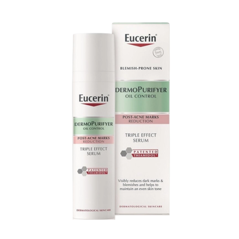 Eucerin Tinh Chất Mờ Thâm Mụn, Sáng Da Pro Acne Triple Effect Serum 40ml - Hạn Sử Dụng 30/09/2024