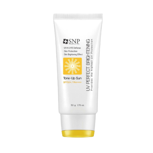 SNP Kem Chống Nắng Nâng Tone, Dưỡng Trắng Tự Nhiên SPF 50 PA++++ 50g