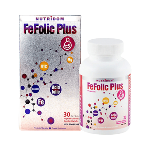 David Health Viên Uống Bổ Sung Sắt Tổng Hợp FeFolic Plus 30 Viên