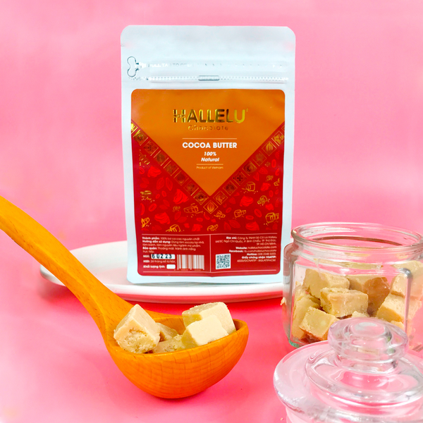 Hallelu Bột Cacao Nguyên Chất Thượng Hạng 200g