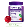 Kẹo Dẻo Hỗ Trợ Ngủ Ngon Melatonin 10mg Natrol Gummies - Vị Dâu 90 Viên