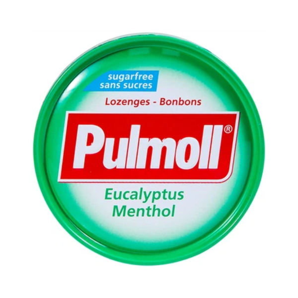 Pulmoll Kẹo Ngậm Không Đường Giảm Ho, Đau Họng 45g