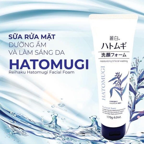 Naturie Hatomugi Sữa Rửa Mặt Ý Dĩ 130g