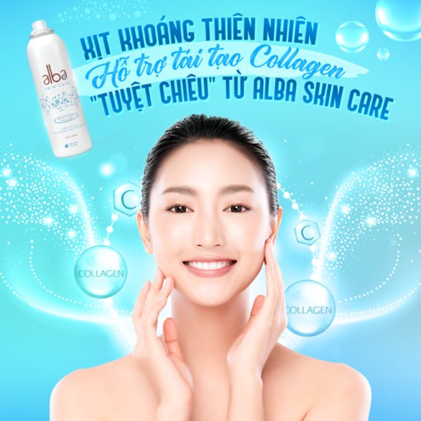 Alba Skincare Xịt Khoáng Thiên Nhiên Chăm Sóc Da Facial Mist Spray Adult