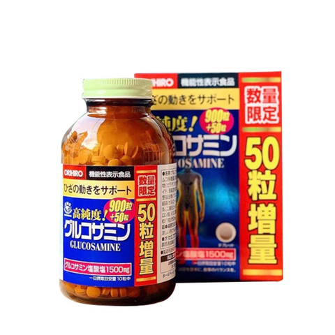 Orihiro Viên Uống Hỗ Trợ Xương Khớp, Bổ Sung Glucosamine 1500mg 950 Viên