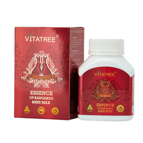 Vitatree Viên Uống Hỗ Trợ Phái Mạnh Essence Of Kangaroo 40000 Max Của Úc 100 Viên - Chính Hãng