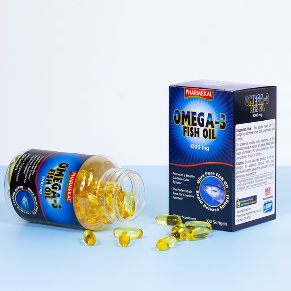 Pharmekal Viên Uống Dầu Cá Omega 3 Fish Oil 1000mg 100 Viên