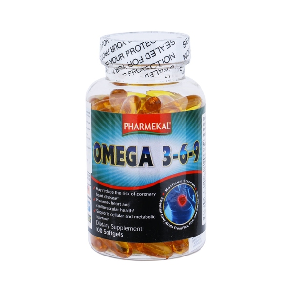 Pharmekal Viên Uống Dầu Cá 3-6-9 Omega 3 6 9 100 Viên