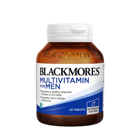 Blackmores Viên Uống Hỗ Trợ Tăng Cường Sinh Lý Multivitamins For Men 50 Viên