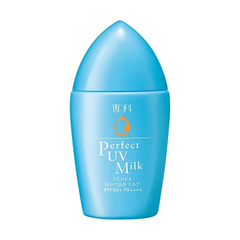 Senka Sữa Chống Nắng Kiềm Dầu, Mịn Lì Cho Da Dầu Perfect UV Milk SPF50+ 40ml - Quà Tặng