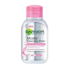 Garnier Nước Tẩy Trang Hồng Micellar Cleansing Water 50ml