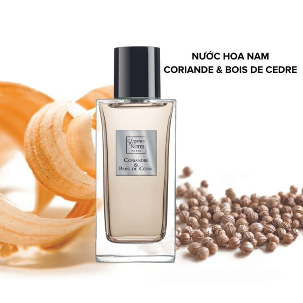 L'Essence des Notes Nước Hoa Pháp EDP Coriandre & Bois De Cedre 50ml