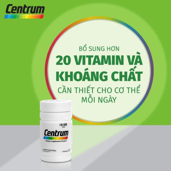 Centrum Viên Uống Bổ Sung Vitamin Tổng Hợp Dietary Supplement Product 30 Viên