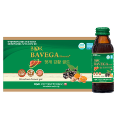 Biok Nước Uống Bổ Gan, Giải Rượu Bavega Hovenia 100ml x 10 Chai