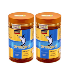 Combo 2 Hộp Costar Viên Uống Dầu Cá Omega 3 1000mg 365 Viên