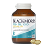 Blackmores Viên Uống Dầu Cá Không Mùi 1000mg Odourless Fish Oil 200 Viên