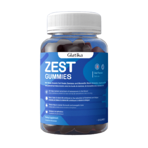 Glatika Zest Gummies Kẹo Hỗ Trợ Tăng Cường Sinh Lý Nam